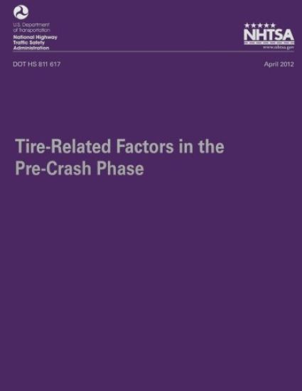 Tire-Related Factors in the Pre-Crash Phase