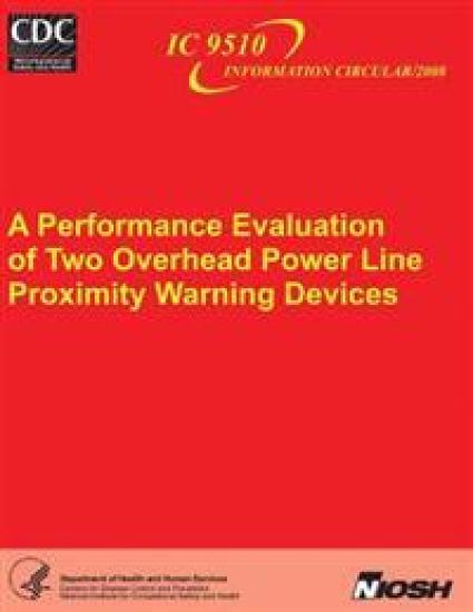 A Performance Evaluation of Two Overhead Power Line Proximity Warning Devices