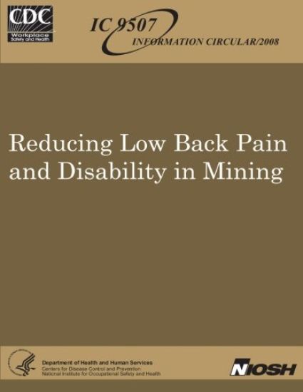 Reducing Low Back Pain and Disability in Mining