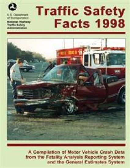 Traffic Safety Facts 1998: A Compilation of Motor Vehicle Crash Data from the Fatality Analysis Reporting System and the General Estimates System