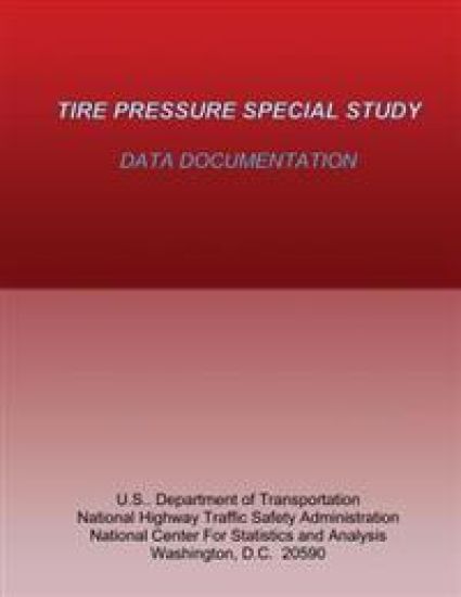 Tire Pressure Special Study: Data Documentation