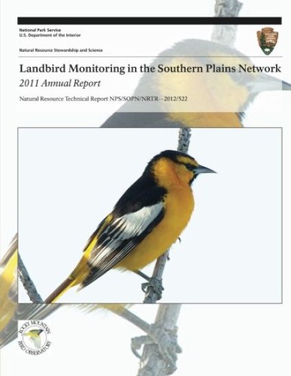 Landbird Monitoring in the Southern Plains Network: 2011 Annual Report