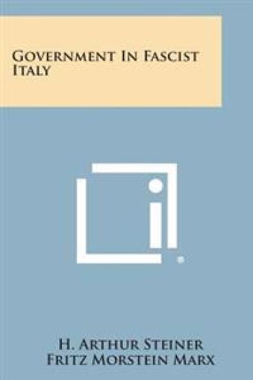Government in Fascist Italy