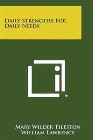 Daily Strengths for Daily Needs