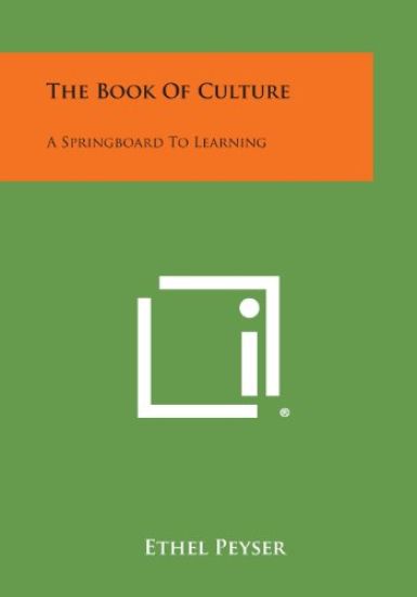 The Book of Culture: A Springboard to Learning
