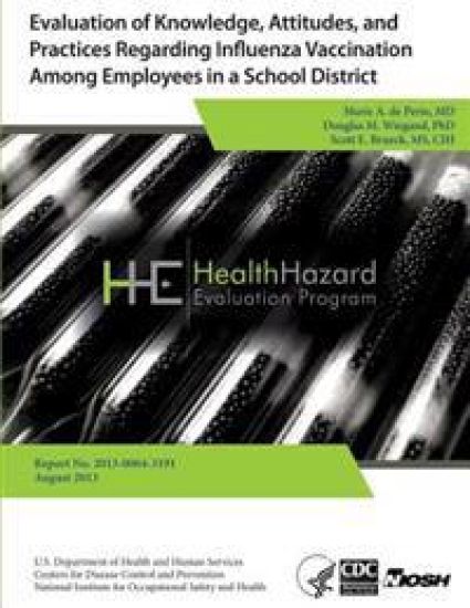 Evaluation of Knowledge, Attitudes, and Practices Regarding Influenza Vaccination Among Employees in a School District