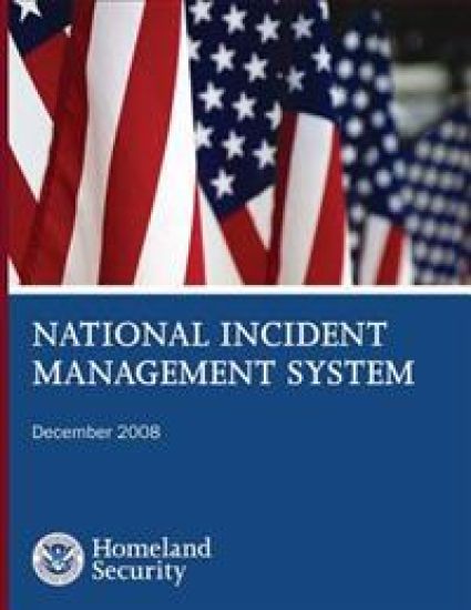 National Incident Management System – U. S. Department of Homeland Security, kirjan kansikuva