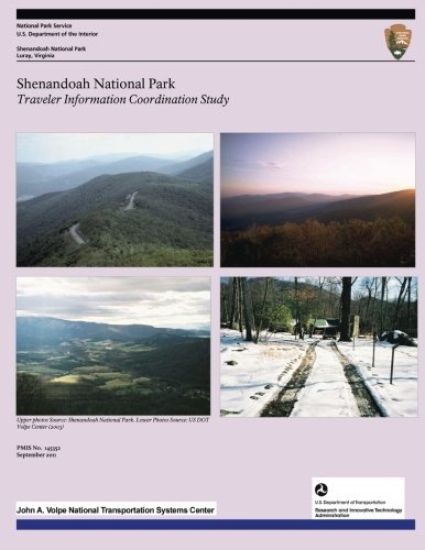Shenandoah National Park: Traveler Information Coordination Study