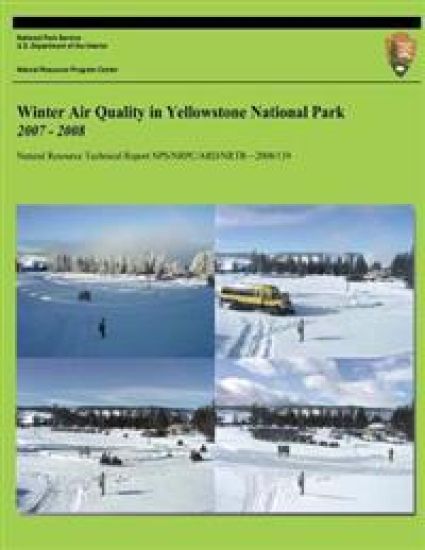 Winter Air Quality in Yellowstone National Park 2007-2008