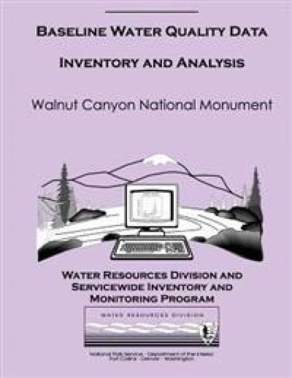 Baseline Water Quality Data Inventory and Analysis: Walnut Canyon National Monument