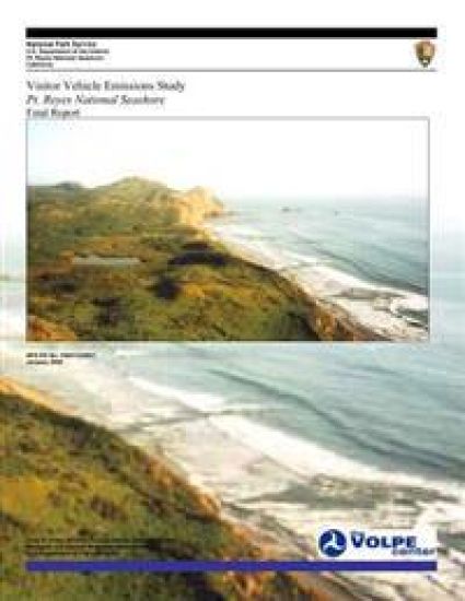 Visitor Vehicle Emissions Study: Pt. Reyes National Seashore- Final Report