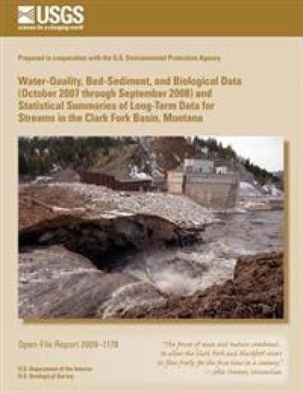 Water-Quality, Bed-Sediment, and Biological Data (October 2007 through September 2008) and Statistical Summaries of Long-Term Data for Streams in the
