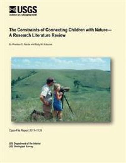 The Constraints of Connecting Children with Nature- A Research Literature Review