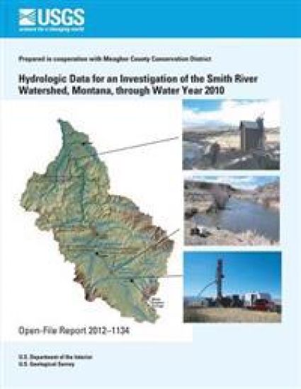 Hydrologic Data for an Investigation of the Smith River Watershed, Montana, through Water Year 2010