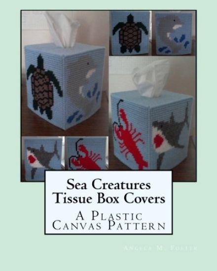 Sea Creatures Tissue Box Covers