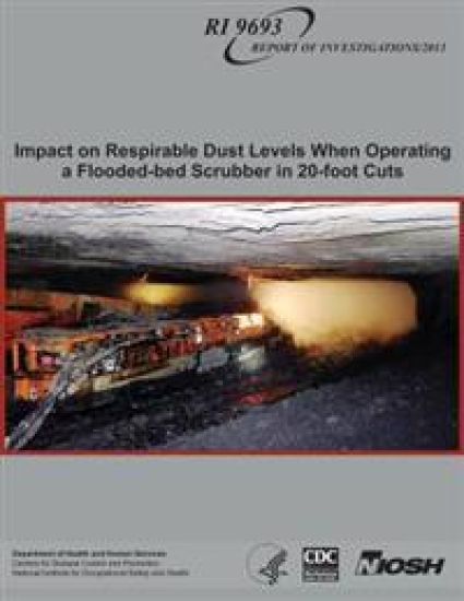 Impact on Respirable Dust Levels When Operating a Flooded-bed Scrubber in 20-foot Cuts