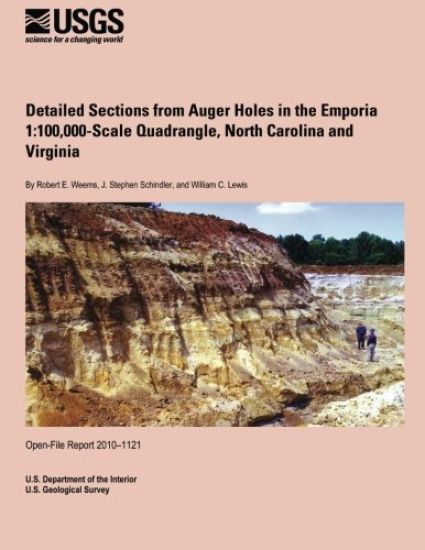 Detailed Sections from Auger Holes in the Emporia 1: 100,000-Scale Quadrangle, North Carolina and Virginia