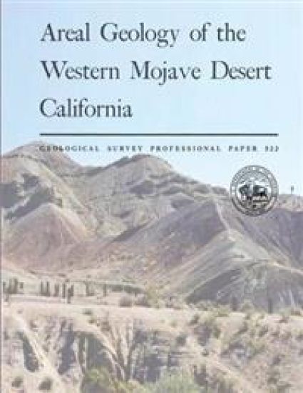 Areal Geology of the Western Mojave Desert California