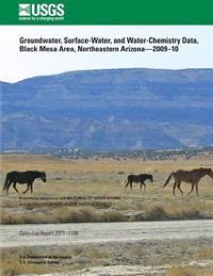 Groundwater, Surface-Water, and Water-Chemistry Data, Black Mesa Area, Northeastern Arizona?2009?10