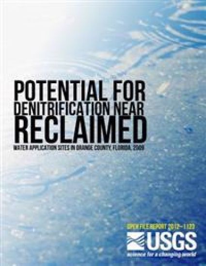 Potential for Denitrification near Reclaimed Water Application Sites in Orange County, Florida, 2009