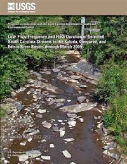 Low-Flow Frequency and Flow Duration of Selected South Carolina Streams in the Saluda, Congaree, and Edisto River Basins through March 2009
