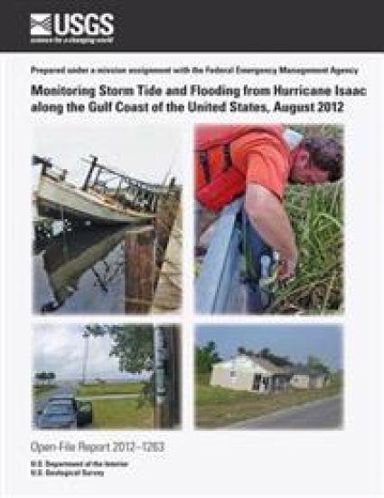Monitoring Storm Tide and Flooding from Hurricane Isaac along the Gulf Coast of the United States, August 2012