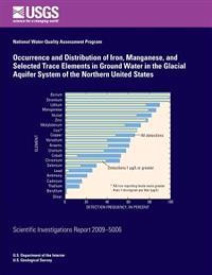 Occurrence and Distribution of Iron, Manganese, and Selected Trace Elements in Ground Water in the Glacial Aquifer System of the Northern United State