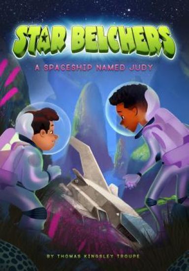 A Spaceship Named Judy – Thomas Kingsley Troupe, kirjan kansikuva