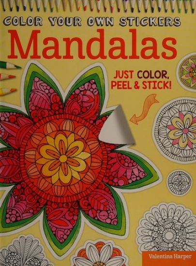 Color Your Own Stickers Mandalas