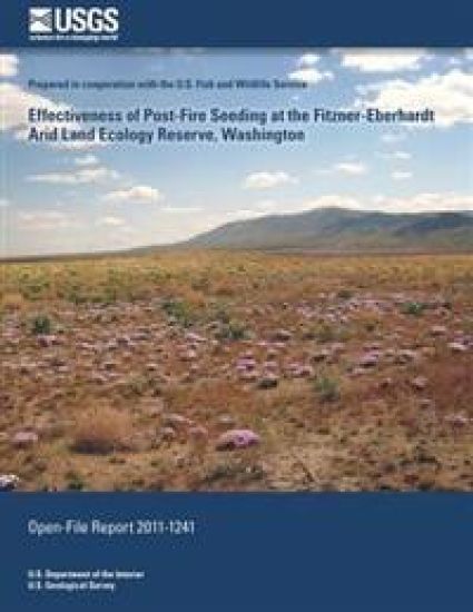 Effectiveness of Post-Fire Seeding at the Fitzner-Eberhardt Arid Land Ecology Reserve, Washington