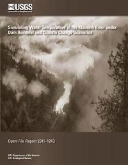 Simulating Water Temperature of the Klamath River under Dam Removal and Climate Change Scenerios