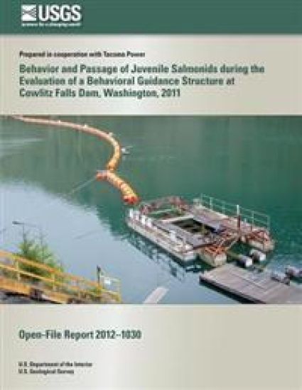 Behavior and Passage of Juvenile Salmonids during the Evaluation of a Behavioral Guidance Structure at Cowlitz Falls Dam, Washington, 2011