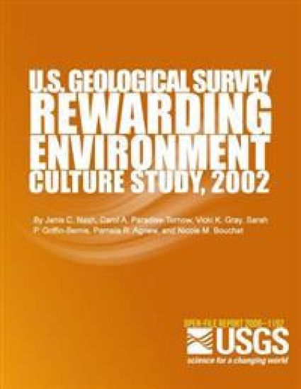 U.S. Geological Survey Rewarding Environment Culture Study, 2002