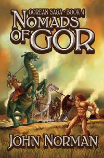 Nomads of Gor – John Norman, kirjan kansikuva