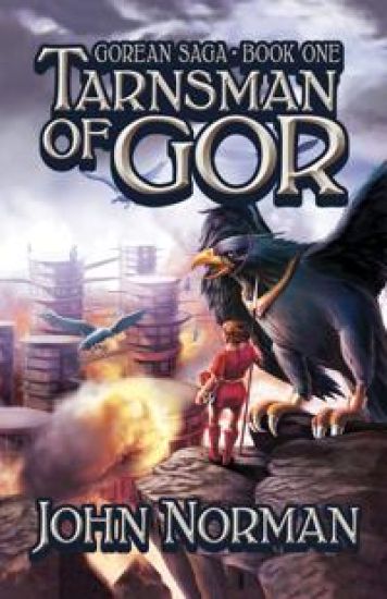 Tarnsman of Gor – John Norman, kirjan kansikuva