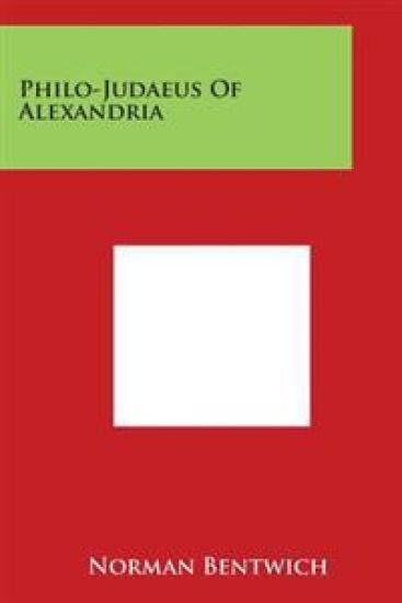 Philo-Judaeus of Alexandria