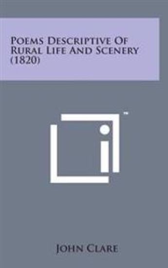 Poems Descriptive of Rural Life and Scenery (1820) – John Clare, kirjan kansikuva