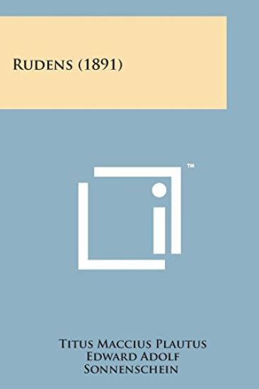 Rudens (1891) – Titus Maccius Plautus, kirjan kansikuva