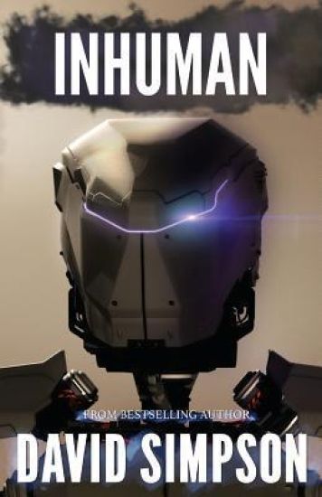 Inhuman – David Simpson, kirjan kansikuva
