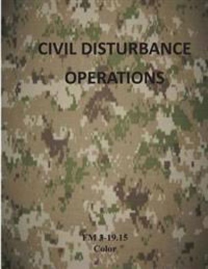 Civil Disturbance Operations: FM 3-19.15 Color