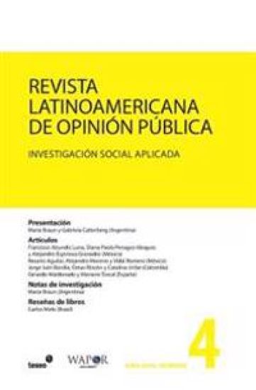 Revista Latinoamericana de Opinión Pública N°4
