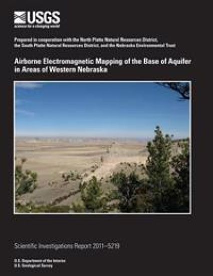 Airborne Electromagnetic Mapping of the Base of Aquifer in Areas of Western Nebraska