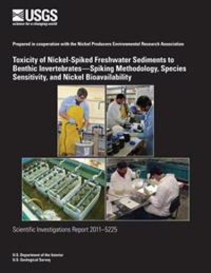 Toxicity of Nickel-Spiked Freshwater Sediments to Benthic Invertebrates?Spiking Methodology, Species Sensitivity, and Nickel Bioavailability