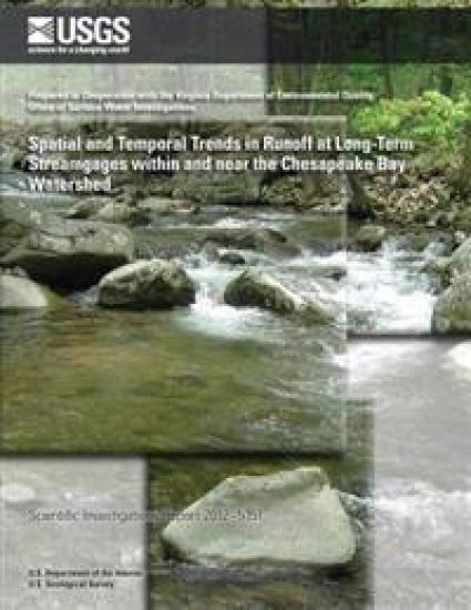 Spatial and Temporal Trends in Runoff at Long-Term Streamgages within and near the Chesapeake Bay Watershed