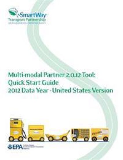 Multi-modal Partner 2.0.12 Tool: Quick Start Guide 2012 Data Year- United States Version
