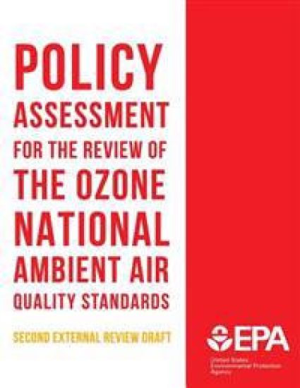Policy Assessment for the Review of the Ozone National Ambient Air Quality Standards Second External Review Draft