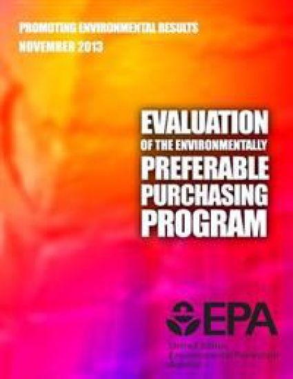 Evaluation of the Environmentally Preferable Purchasing Program
