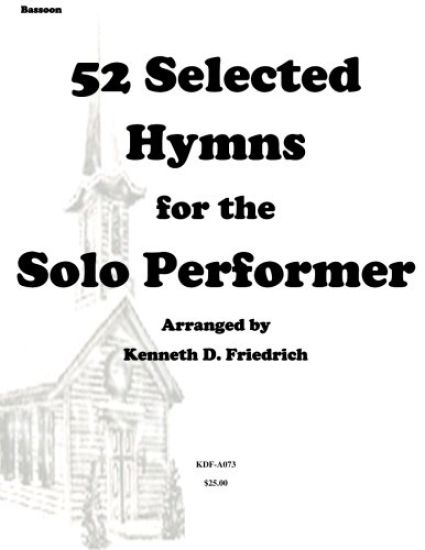 52 Selected Hymns for the Solo Performer-bassoon version