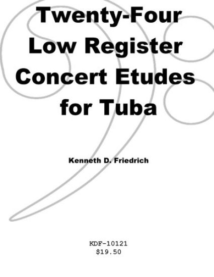 Twenty-Four Low-Register Concert Etudes for Tuba
