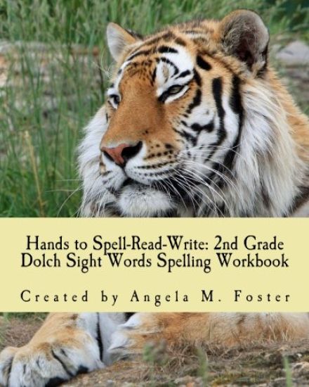 Hands to Spell-Read-Write: 2nd Grade Dolch Sight Words Spelling Workbook